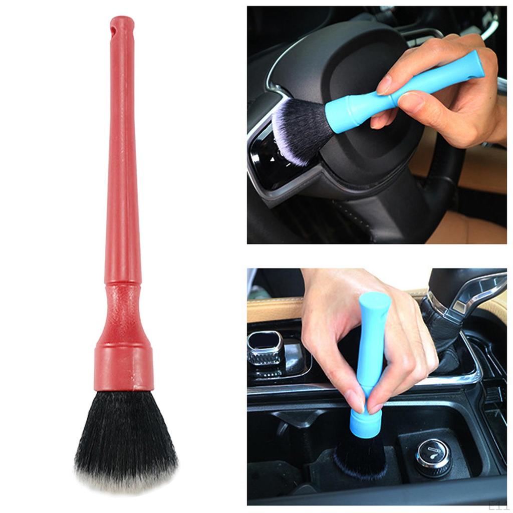 Brush Scratch Comfortable Handle PBT Duster for Leather Seats Infotainment Screens Dashboard Door
