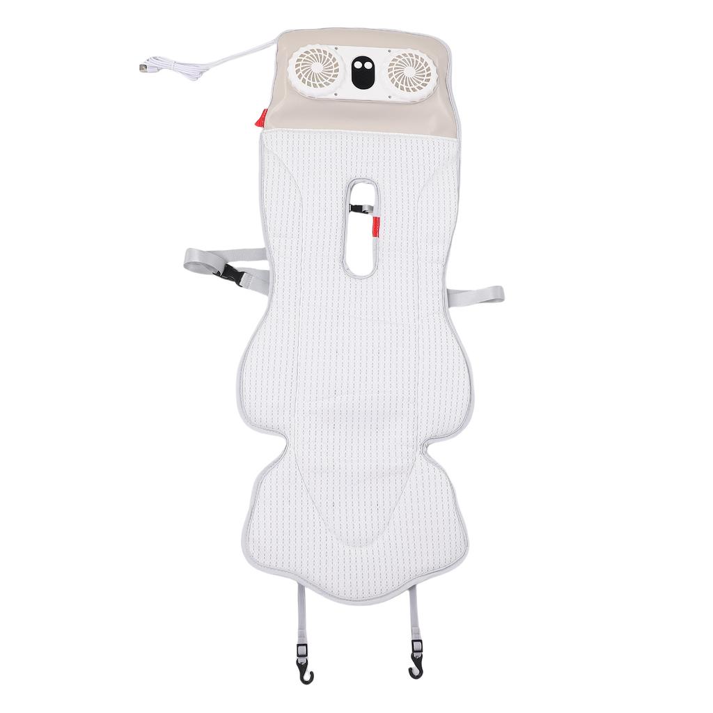 Baby Stroller Cooling Pad with 2 Fans USB Powered Stroller Cooling Cushion Liner Digital Display