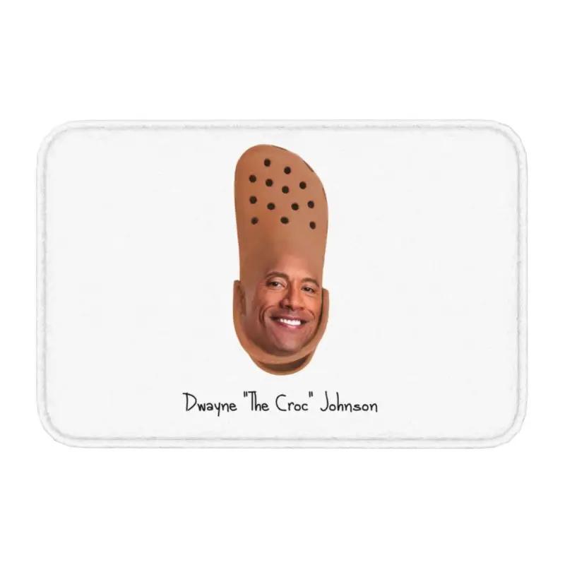The Rock Dwayne Meme Front Door Mat Anti-Slip Outdoor Quick Dry Doormat Kitchen Bedroom Entrance Rug Carpet
