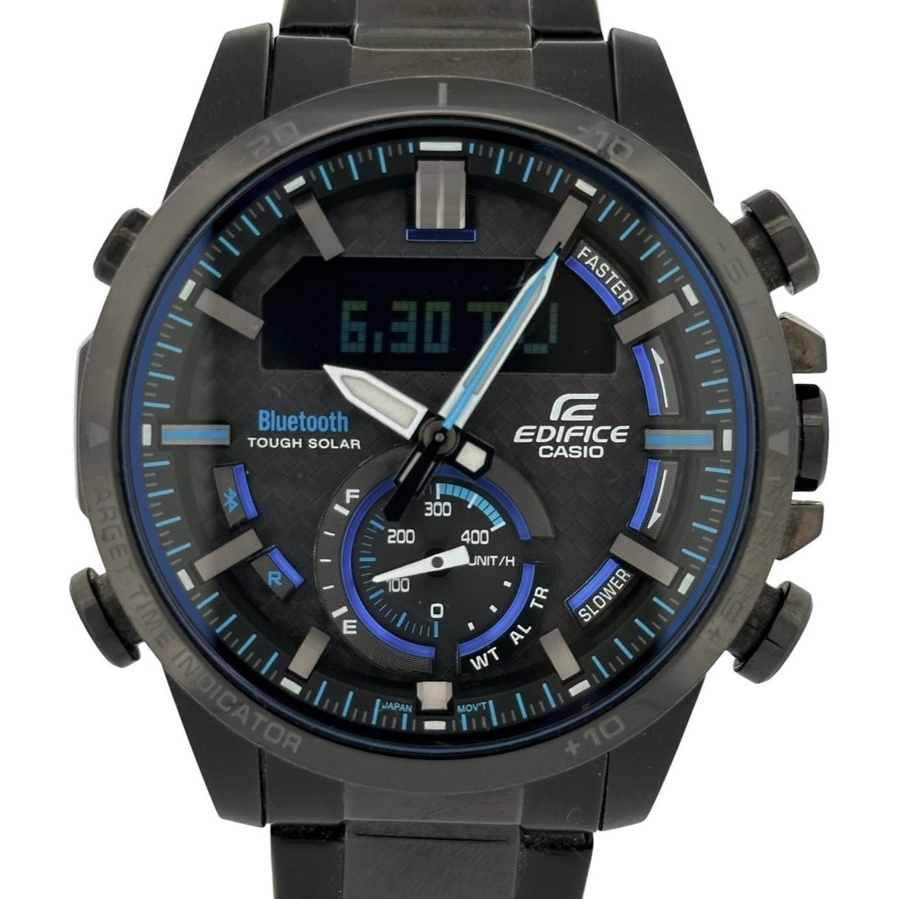 Used CASIO Casio EDIFICE ECB-800DC-1AJF Watch Tough Solar Bluetooth Smartphone Link