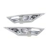 1 Pair Lens Front Bumper Side Marker Light Lamp Housing Fit for Honda for Civic 2016-2021 Sedan Coupe Hatchback Car Replacement Auto Parts