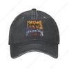Manowars Band Jeans Summer Dad Baseball Cap Vintage Cowboy Hats Bone Washed Caps