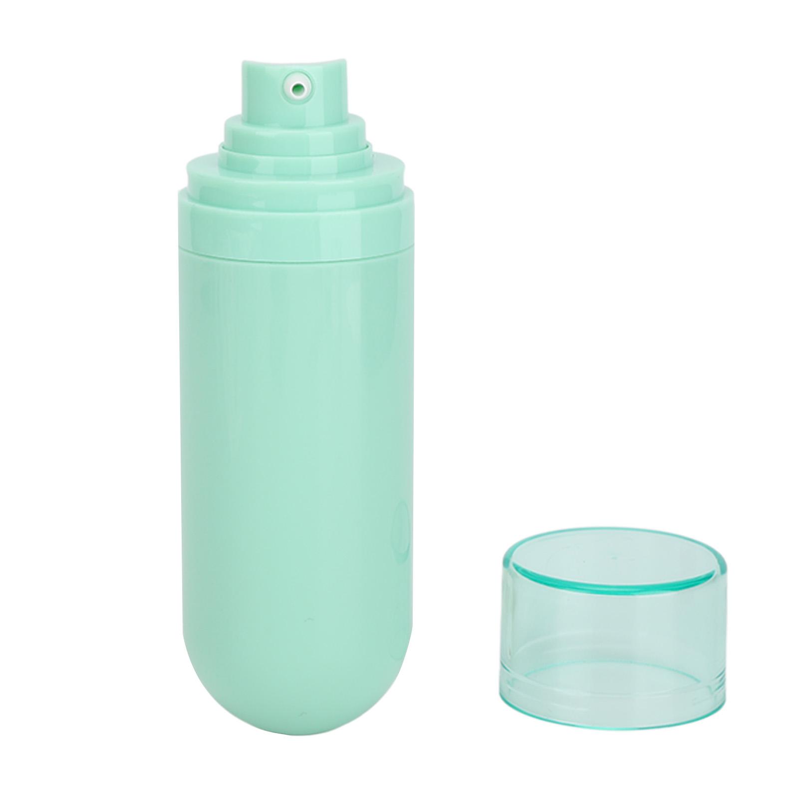 

4pcs Travel Cream Pump Bottles Press Type Vacuum Refillable Empty Pump Container for Lotion Face зелёный