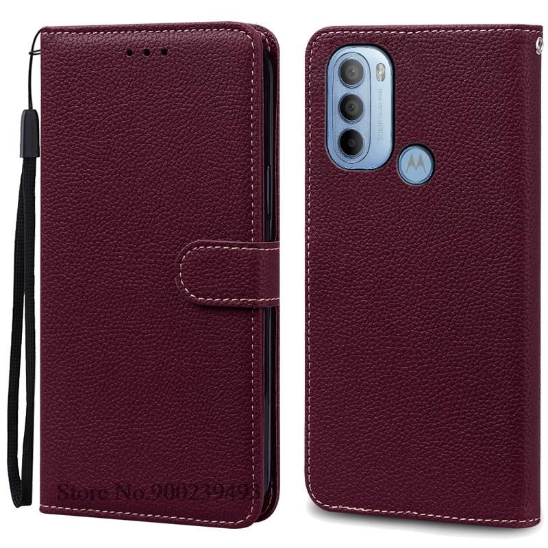 

Для Motorola G41 чехол силиконовый кошелек откидной чехол для Moto G41 чехол кошелек кожаный чехол для Motorola G41 чехол Fundas Coque For Motorola G41 вино красного