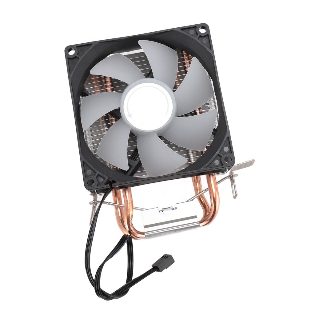 CPU Cooler Dual Heat Pipe 48CFM DC12V Quiet Operation Hydraulic Bearing Fan for Intel LGA 775 1150 1151 1155 1156 1200