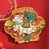 1 Pc Year Of The Horse Refrigerator Magnets New Year New Year Festive God Of Wealth Magnetic Stickers New Year Decoration
