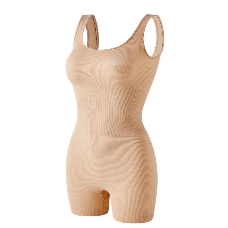 Women Seamless U Back Tummy Control Butt Lift Shapewear Bodysuit