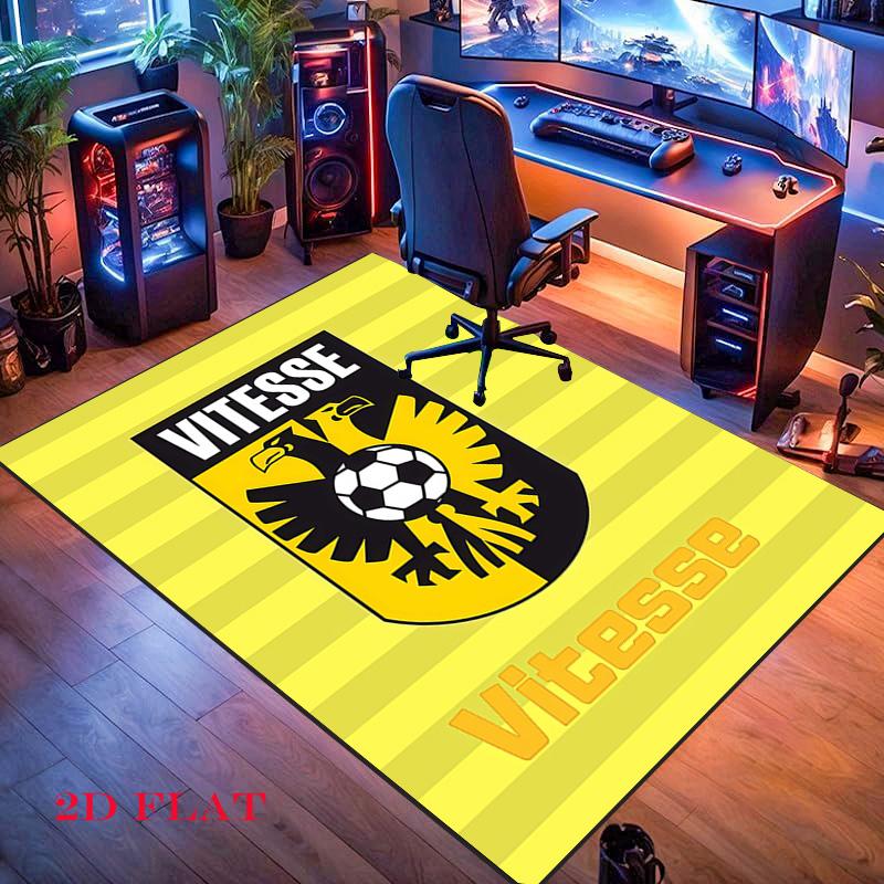 SBV Vitesse Dywanik do salonu, sypialni, domu, dekoracja sofy, antypoślizgowa mata podłogowa dla dzieci do zabawy