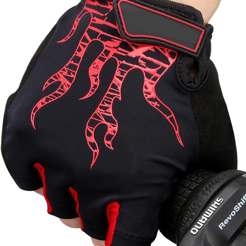 Short Gel Cycling Gloves Men Women Breathable Summer Palm Protective Bike Gloves Half Finger MTB Training Bicycle Gloves