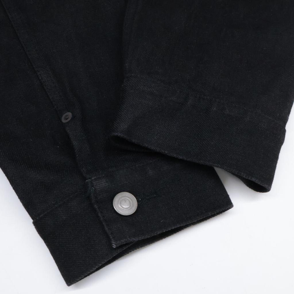 AUBERGE ×BLACK PERILLA IL GUST BLACK 2ND TYPE DENIM JACKET Jacket 42 blackUsed