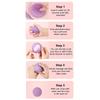 Fiber Material Round Facial Cleansing Exfoliator Face Wash Cleaning Sponge Face Wash Puff 1/5 Pcs Konjac Cleansing Sponge