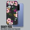Lanyard TPU Phone Case For Xiaomi Redmi Note 15 14 13 Pro Plus 12 14 Pro 5G Note 13C 13 4G Pink Flower Print Soft Silicone Cover