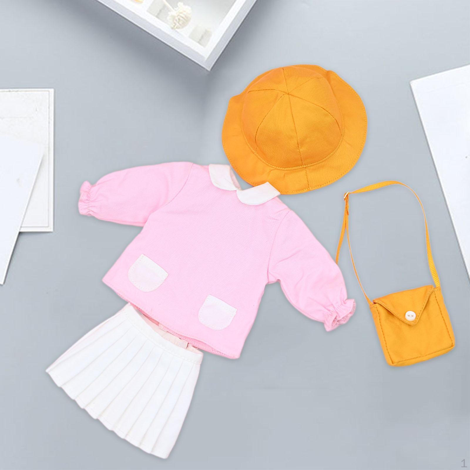 

Ансамбль для 11-12 дюймовых кукол BJD Pink Skirt Outfit