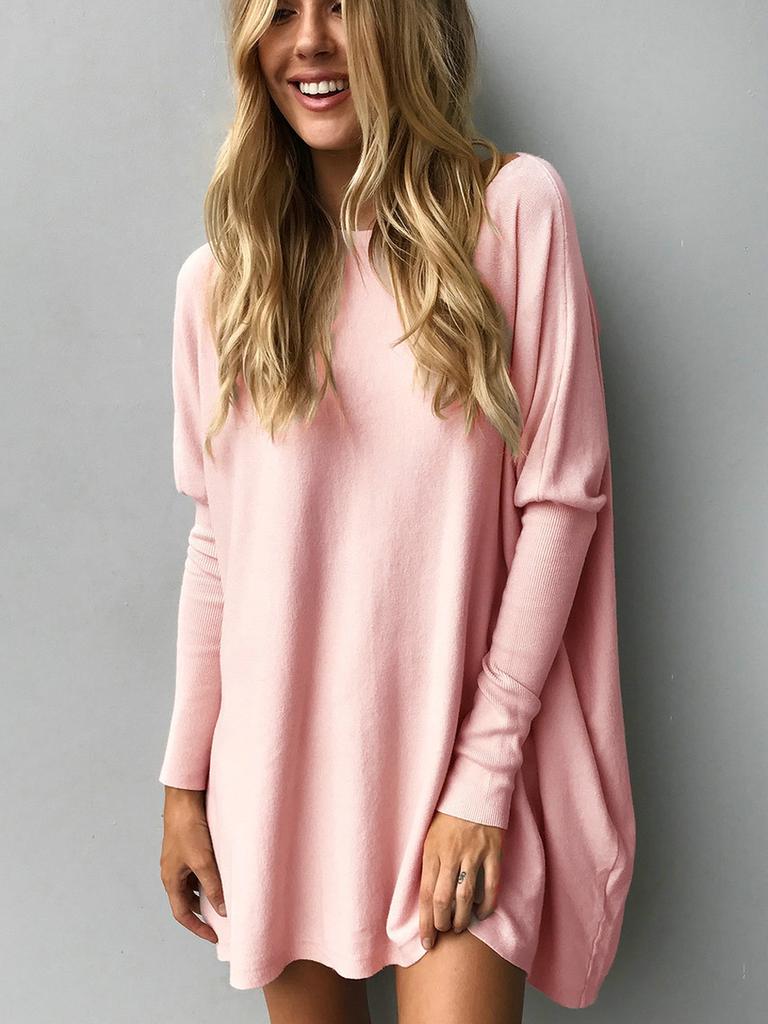 Fall Winter Trend Fleece Pullover Women's Top T-Shirt Multi-Color Multi-Size Ready Stock