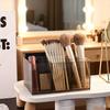 1pc Desktop Acrylic Transparent Makeup Brush Storage Box Organizer Portable Lipstick Makeup Brush Makeup Pen Holder Storage Box