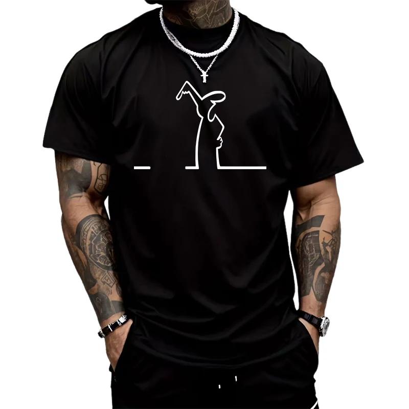 Round neck short sleeved T-shirt for summer and spring casual and fashionable daily wear