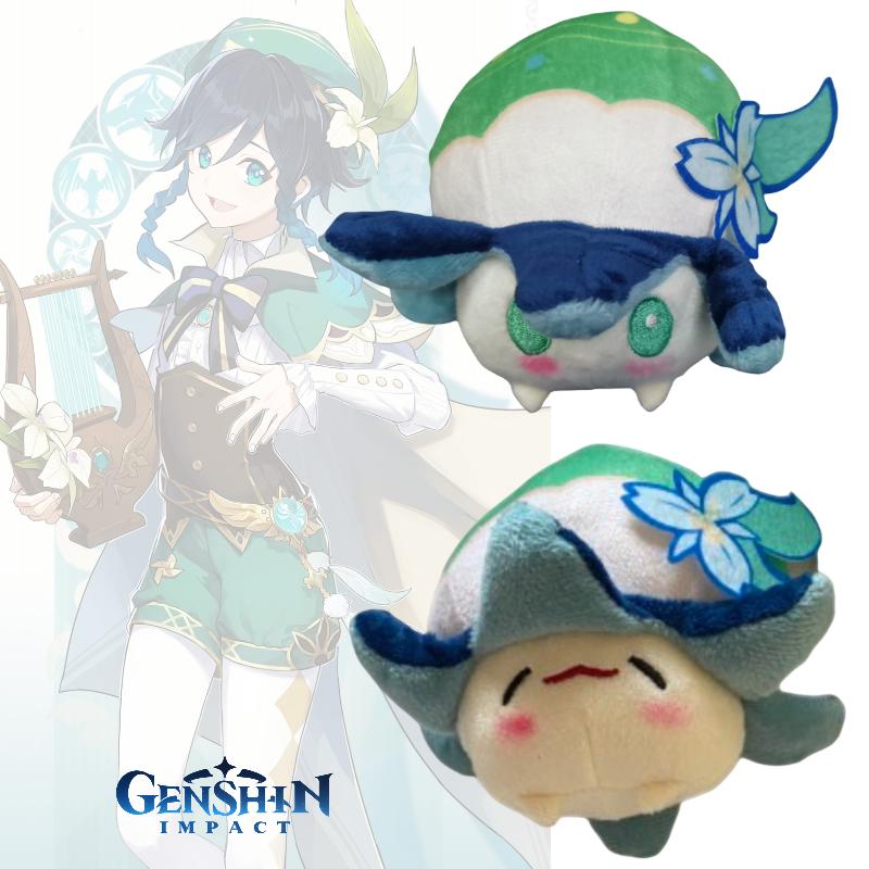 Impact Barbatos Genshin Floating Fungus Plush Toy Doll Home Decoration Gift Fans