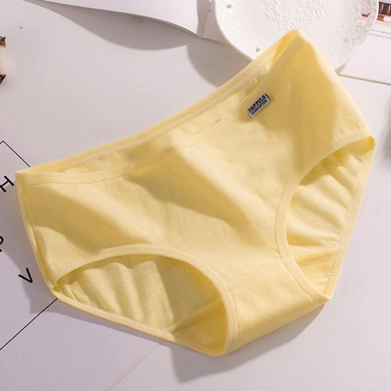 10Pcs Women's Cotton Blend Panties Briefs Lingerie Shorts Underwear Thongs