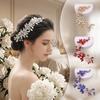 Sparkling Bridal Crystal Headband Elegant Wedding Rhinestone Head Jewelry  Bridal