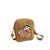 Cartoon Cute Commuter Diagonal Span Bag Canvas Bag Bag Shoulder Crossbody Bag Capybara Bag Small Square Bag