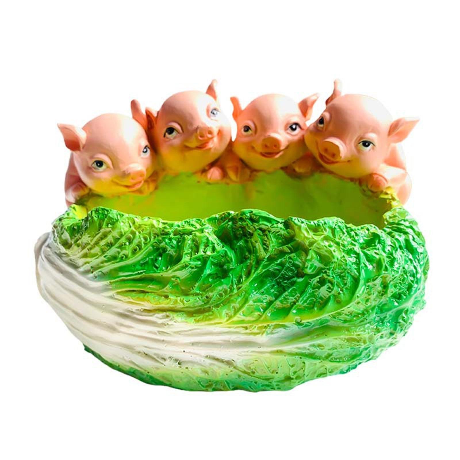 

Cute Pig Succulent Planter Resin Animal Shaped Flower Pot for Home Office Decorations Household Table Flowerpot 1