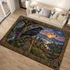 Raven Carpet Rug for Living Room Bedroom Home Sofa Decoration,Kids play Non-slip Floor Mat