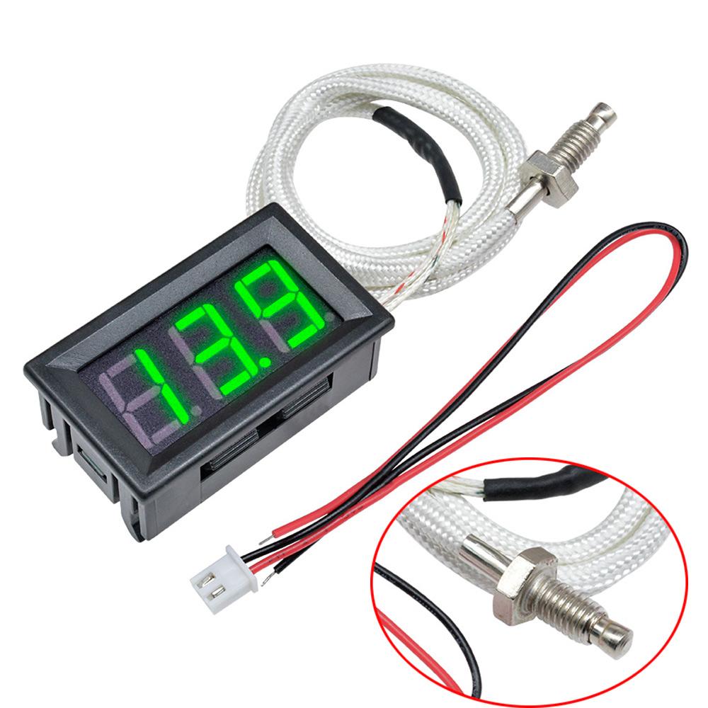 XH-B310 Digital Tube LED Display Thermometer 12V Temperature Meter K-type M6 Thermocouple Tester -30-800℃ Thermistor Senor Probe