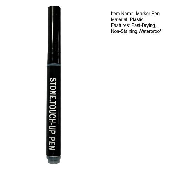 Grabstein-Markierstift mit Präzisionsspitze Wasserfest Lichtbeständig Schnelltrocknend UV-Beständiger Stift für Gedenkschriften und Denkmalreparaturen