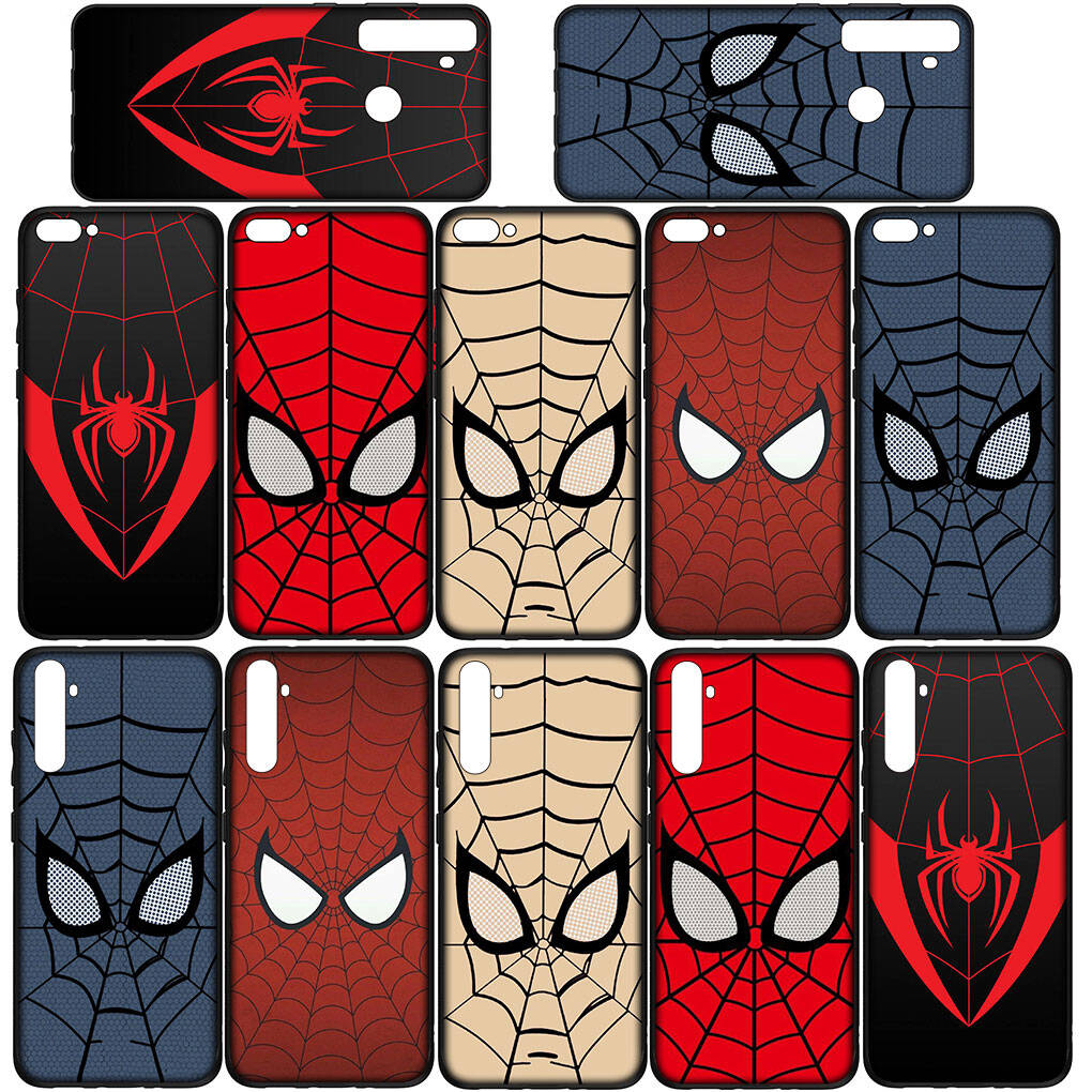Case for Samsung Galaxy S25 S23 S22 S24 Ultra FE A05 A06 A15 A16 A36 A37 A35 A54 A55 A56 A57 A25 A26 A53 A17 Cartoon Spiderman Marvel Spider Man Cover