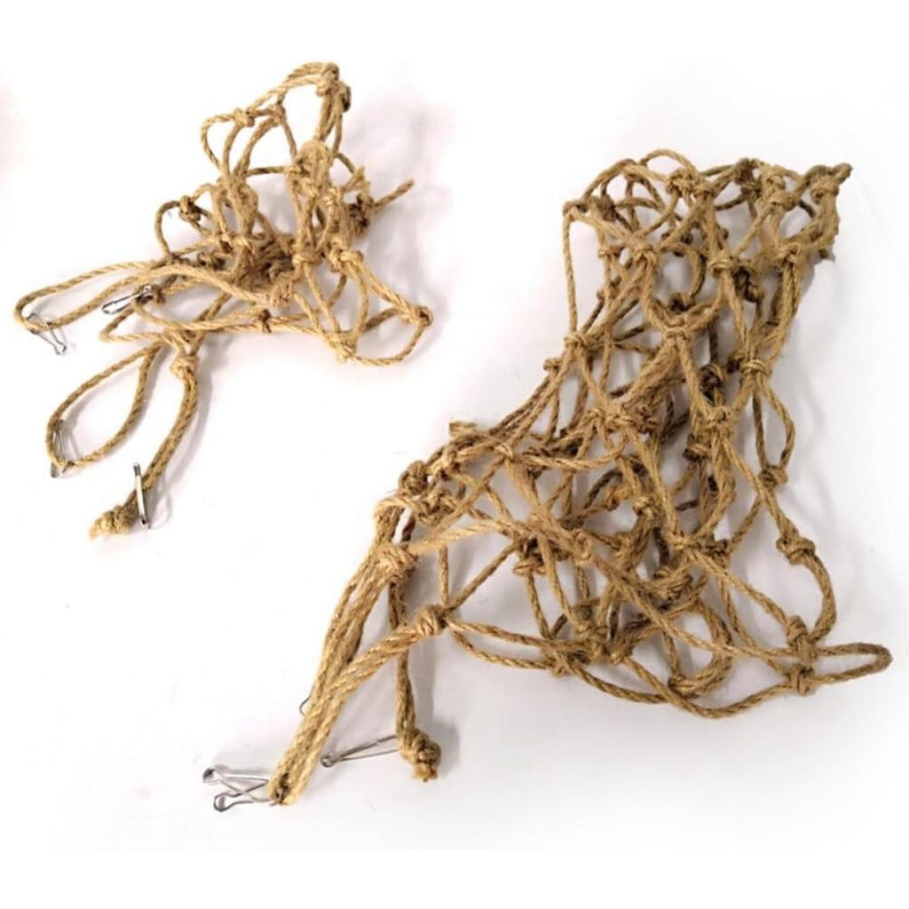 Bird Bed Parakeet Cage Parakeet Toys Hanging Foraging Wall Bird Playground Bird Toys Conures Bird Cage Toy Net Hammock Bird Net Play Bird Nest Parrot