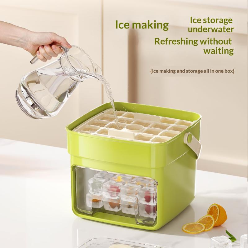 Versatile 25/50 Grid Ice Cube Mold for Barbecue Parties and Events