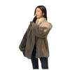 Autumn and Winter New Plush Thickened Imitation Leather Imitation Rabbit Hair Short Coat Women's Imitation Mink Hair Loose Coat