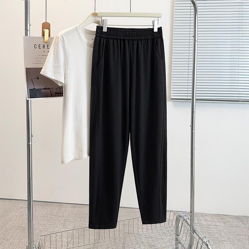 

High Waist Plus Size Slimming Straight Leg Dad Jeans for Women 300 Jin Fat MM Casual Pants 4XL (suitable for 140-160 jin)