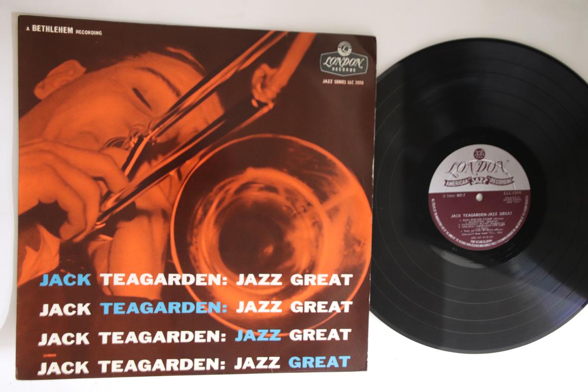 

LP Record JACK TEAGARDEN - Jazz Great LLC1010 LONDON Japan Jazz Used
