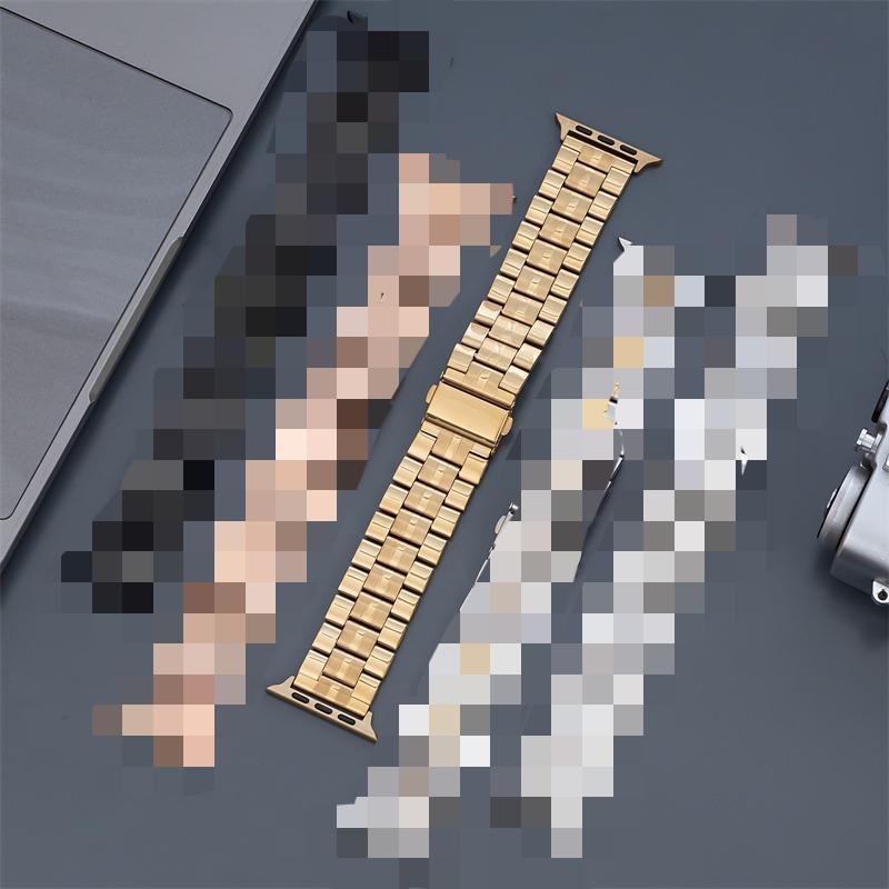 Stainless Steel Strap For Apple Watch Ultra1/2/3 49mm Metal Wristband Bracelet For iWatch 11 10 9 8 SE3 46mm 45mm 41 42mm 40mm 44mm Business Watchband