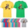Cool Beaver Hiking Cartoon Mens T Shirt Campers And Animal Lovers Outdoor Tee