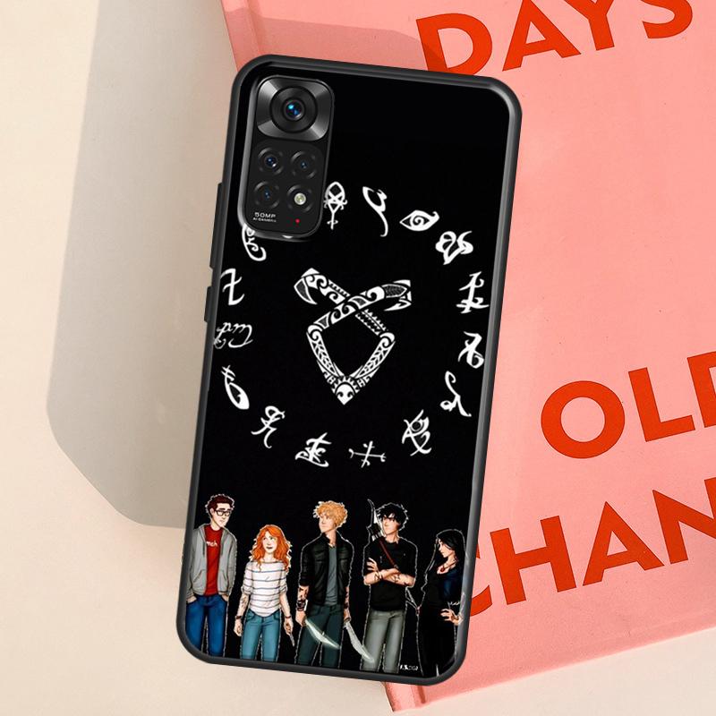Shadowhunters TV Clary Fray Jace Case For Redmi Note 12 11 Pro Cover For Redmi Note 10 9 8 Pro 9S 10S 11S 12S 9C 10C 12C