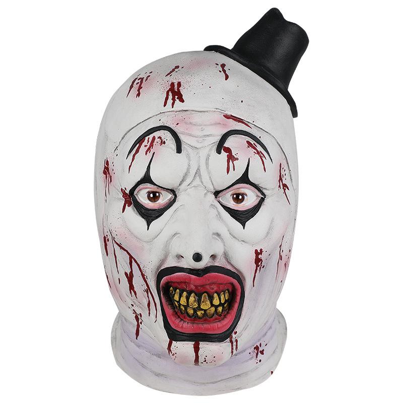 Latex Clown Mask Halloween Horror Costume Prop
