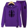 Women's Tracksuit Sets Winter Scarlet Spider 2 Piece Set Running Hoody Brand Sweatshirt Sport Joggers Sweatpants Suit