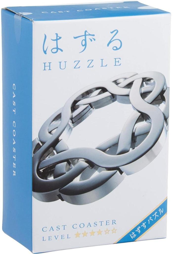 Hanayama CAST COASTER Removal Puzzle Level (Difficulty 4)