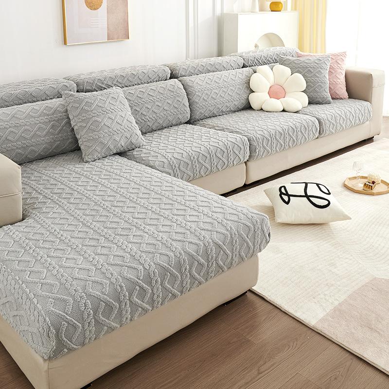 Lazy Sofa Cover Sofa Cover All-inclusive Sofa Cushion Four Seasons Sofa Cover Cloth Towel Plush Thickening