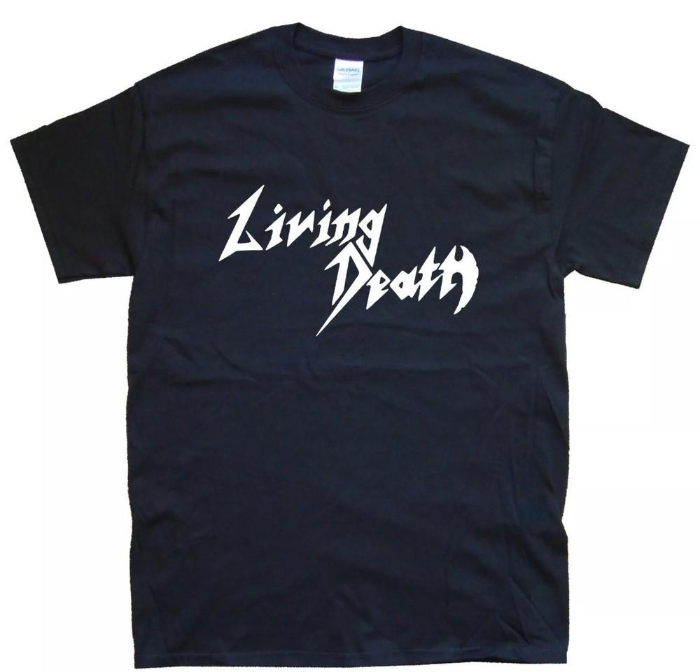 LIVING DEATH TSHIRT Sizes S M L XL XXL 3 4 XL Black White