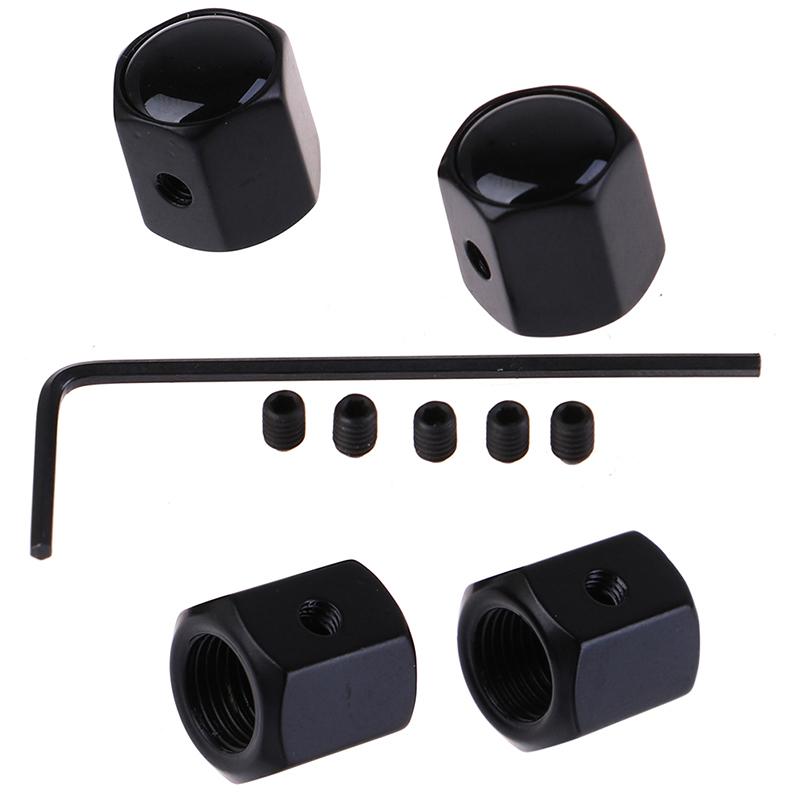 Hot sale 4Pcs/set Universal Aluminium Alloy Car Wheel Tire Valve Cap Anti-theft Valve Cover