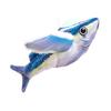 Yousheng 1Pc/2Pcs Interactive Flapping Wings Fish Cat Toy Electric Touch Activated Plush Fish with Sound Rechargeable Chirping Toy for Indoor Cats