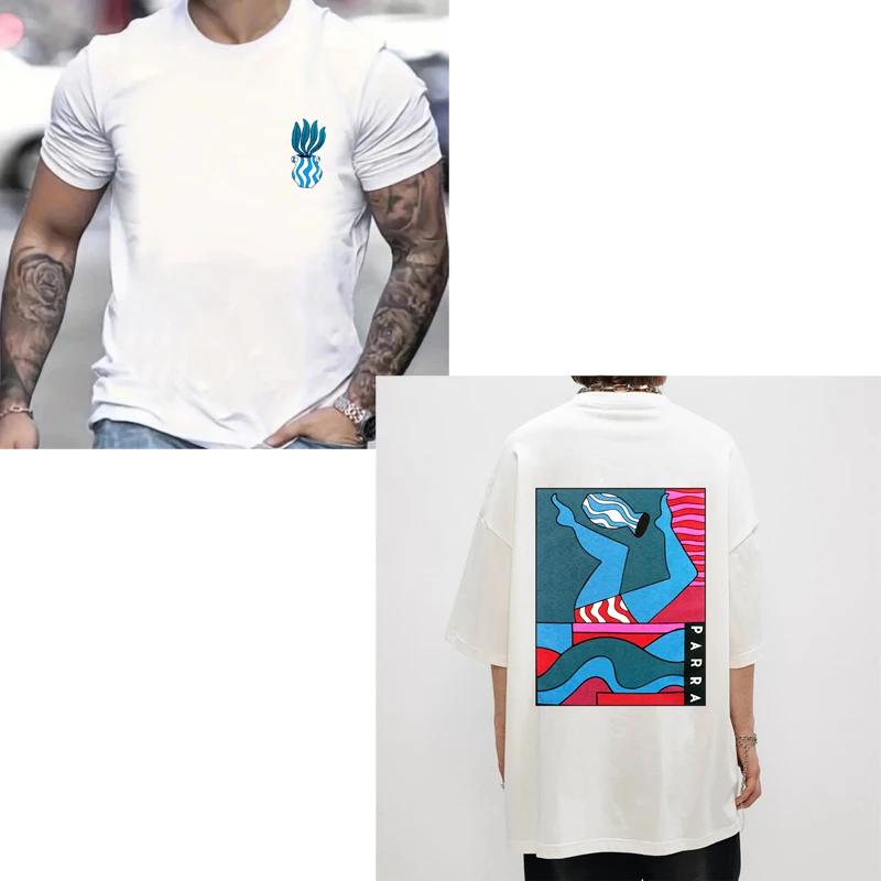 

American NEW Patta T Shirt Creative Pink Letter Print Short Sleeve Summer Men s Women s Oversized Casual Top T-shirt XL