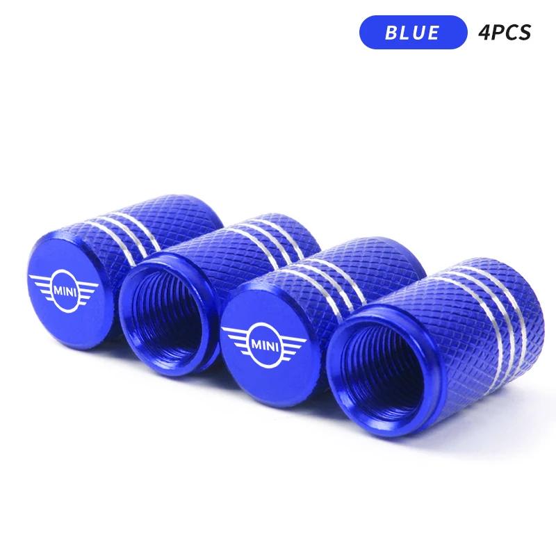 Für BMW Mini Automobil Reifenfüllventil Kappe Einschraubbar Aluminium Diebstahlschutz Ventilkappen Für BMW Mini Cooper R56 R53 F56 R60 2