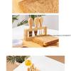 Bamboo Tray Stand Indoor Plate Nursery Plant Holders Garden Saucers Storage Desktop Bonsai Decoration