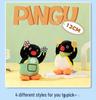 Genuine Pingu Penguin Head Tilt Plush Pendant - Cute Fish-Eating Backpack Charm