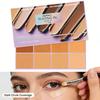 Zephoco High Coverage Makeup Concealer Long Lasting Waterproof Cover Dark Circles Removal Matte Concealer Palette Cosmetics 11g