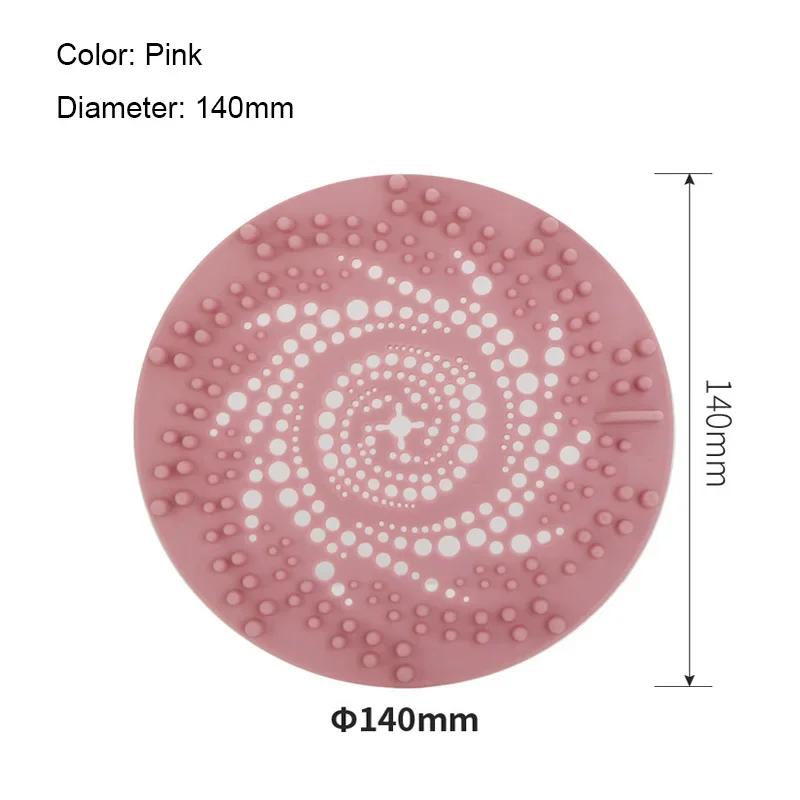 1Pc Hair Filter Sink Anti-blocking Strainer Bathtub Shower Floors Drain Stoppers TPR Kitchen Deodorant Plug Bathroom Accessories